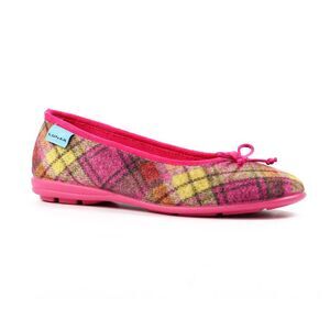 Lunar Womens/Ladies Brie Slippers / Pink